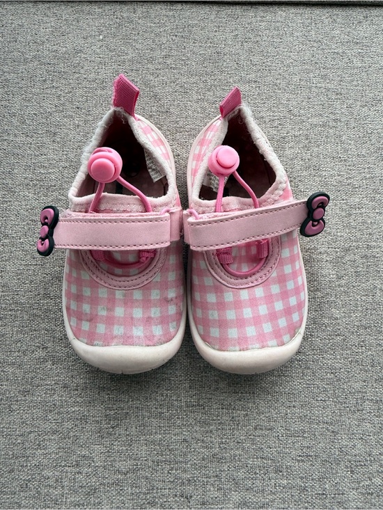 Hello Kitty Other - Hello Kitty Pink Gingham Mary Jane Baby Shoes